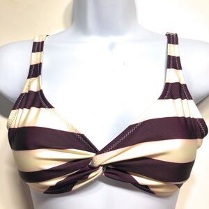 Solid & Striped Bikini Top